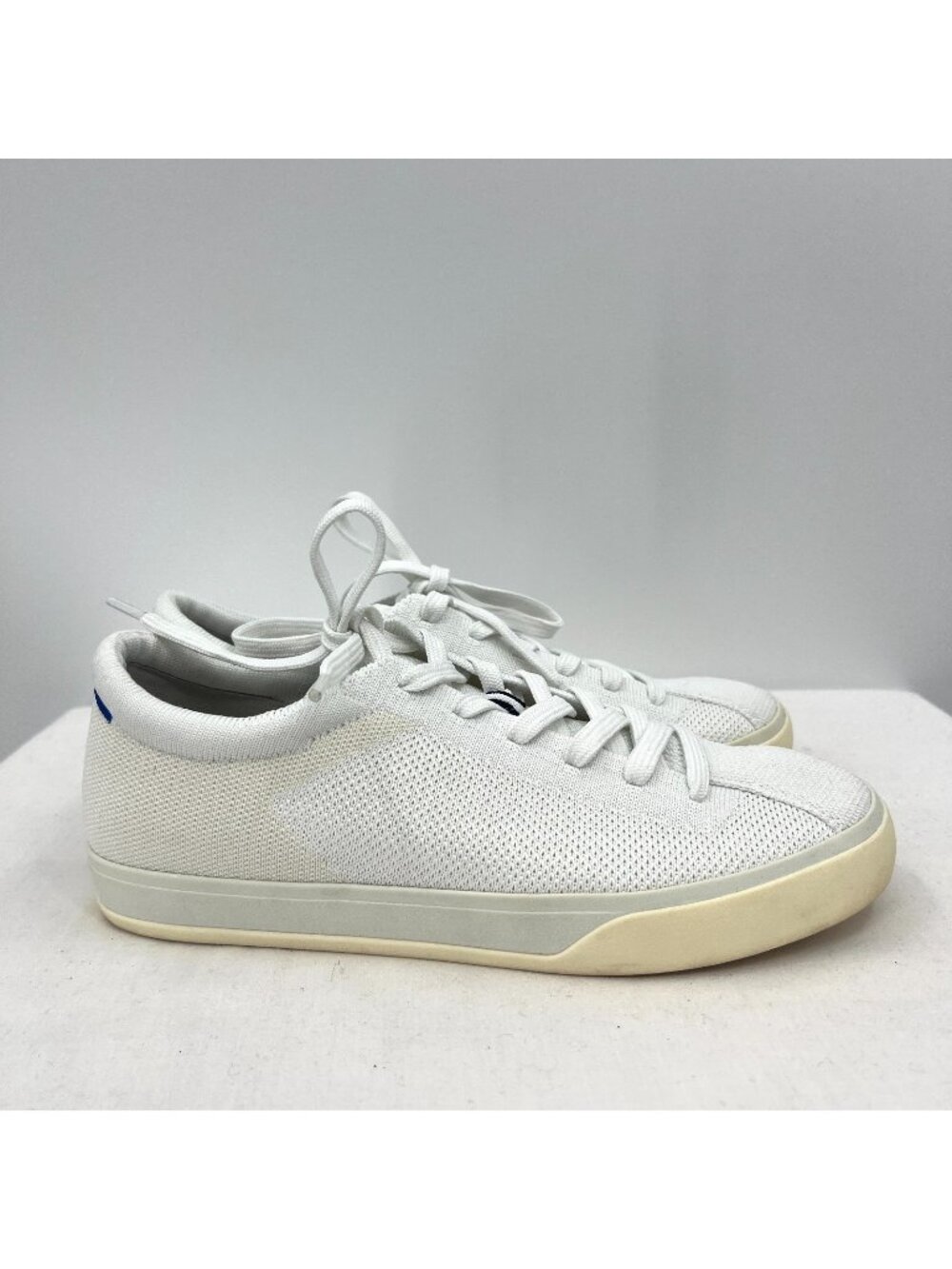 Rothy's The Lace Up Sneaker in Bright White Women's Size 8.5